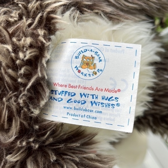 Build a Bear WWF collecti bear with Camo jacket - Picture 3 of 6